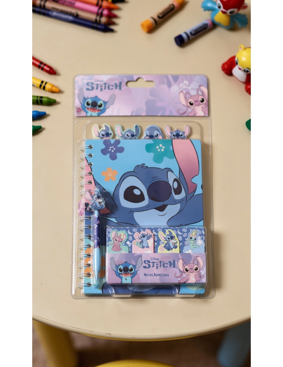 Set de papelería Stitch Stitch