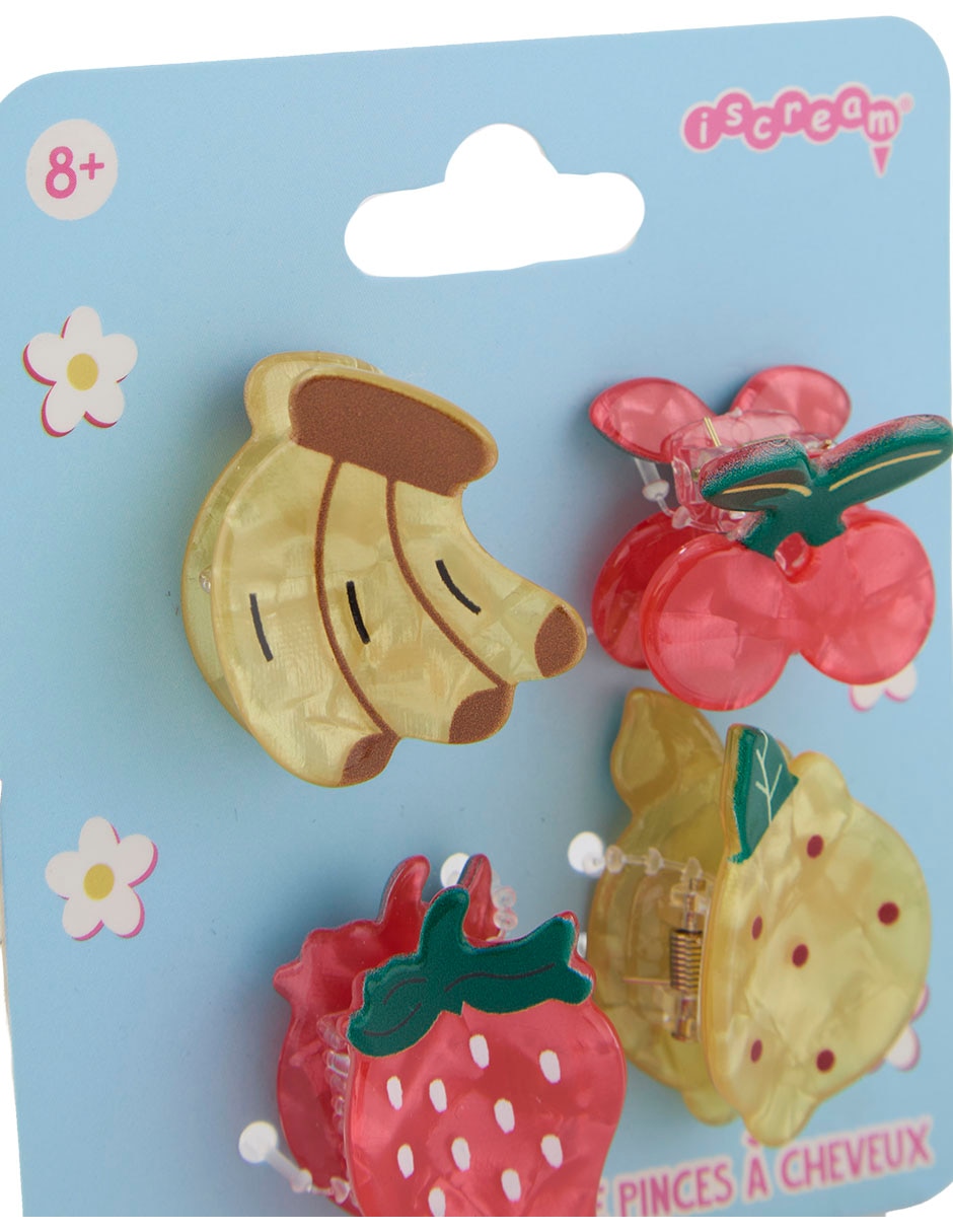 Set de broches para cabello con acabado brillante 3
