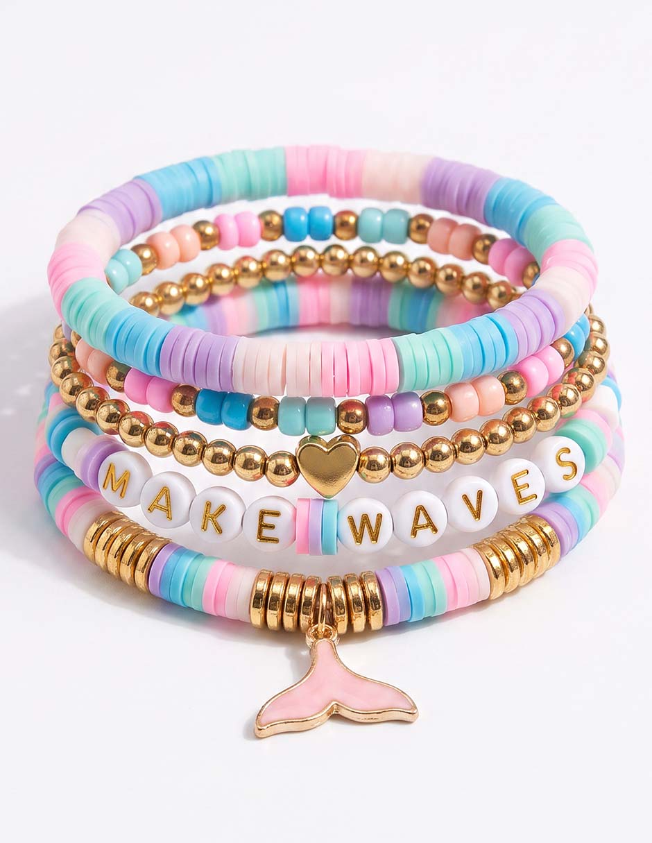 Set pulsera acabado brillante 1