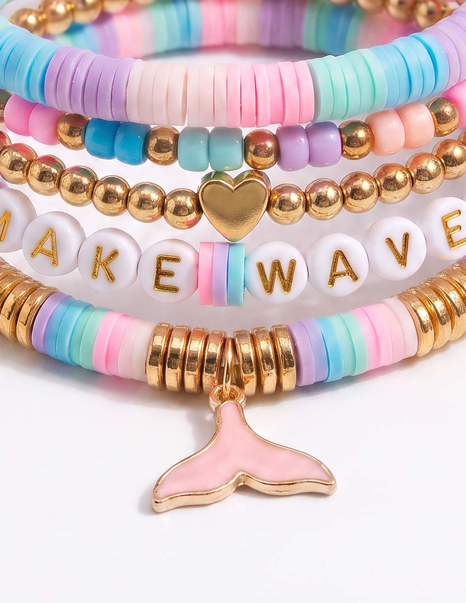 Set pulsera acabado brillante Set pulsera acabado brillante