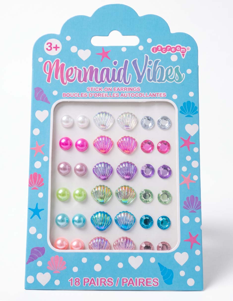 Set de aretes con acabado brillante 1