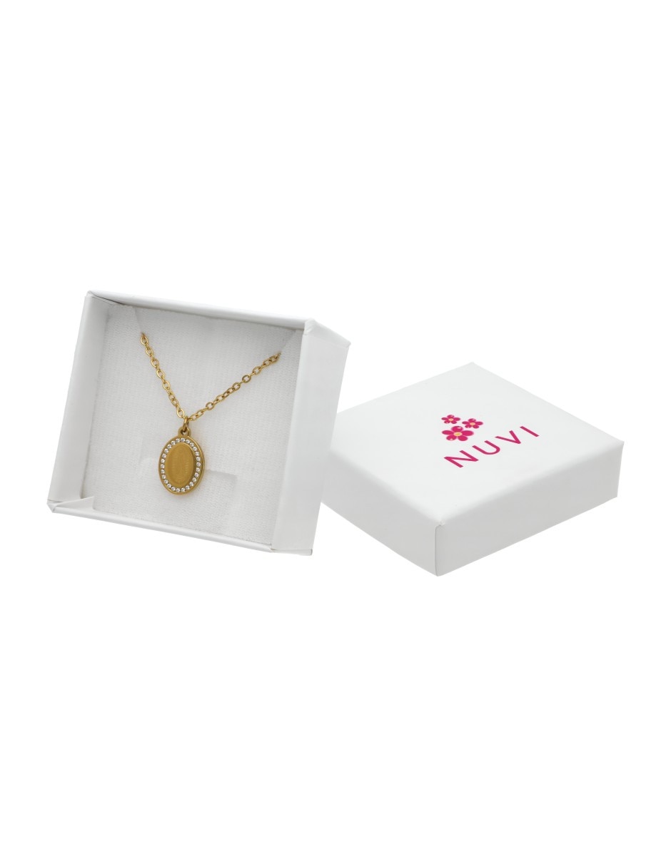 Collar Con Dije De Virgen Nuvi