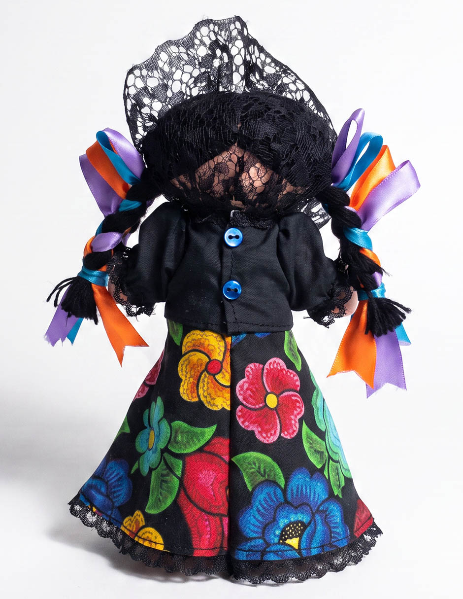 Figura decorativa con forma de catrina 3