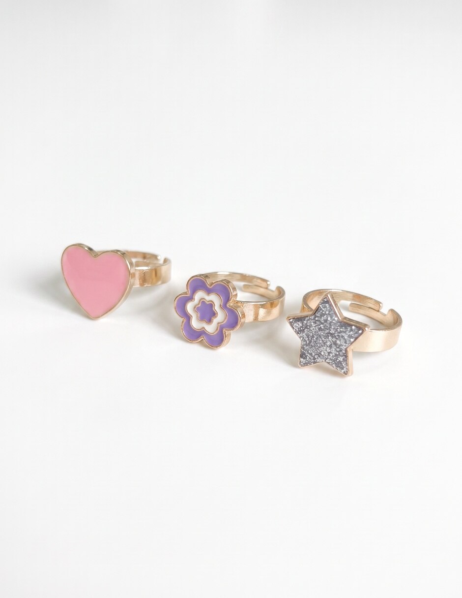 Set anillo brillante 2