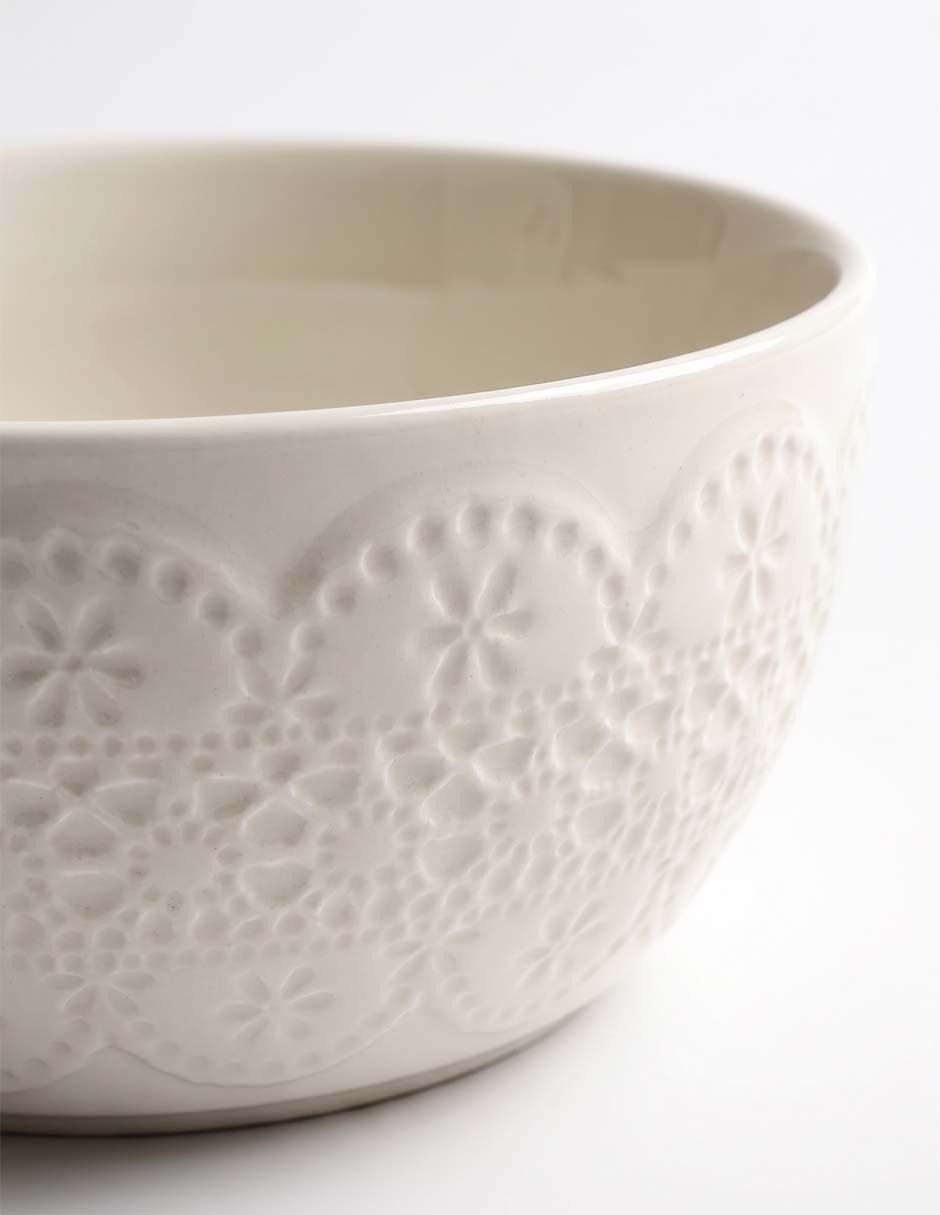 Bowl Lacy de porcelana 3