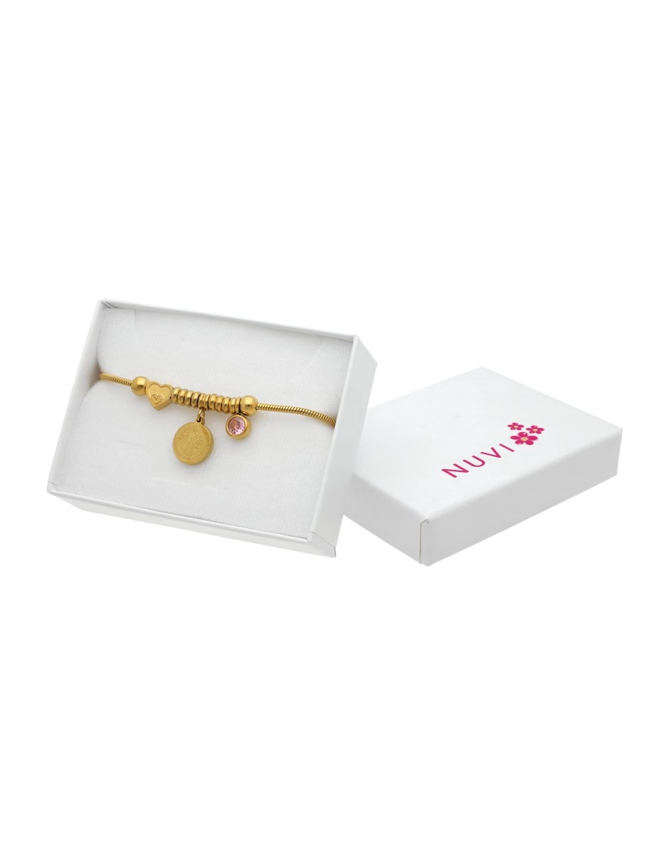 Pulsera Nuvi acabado liso