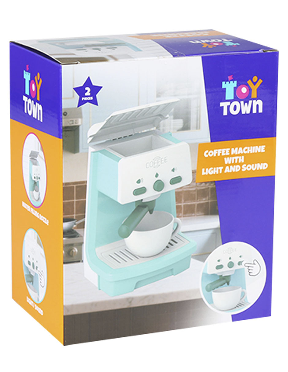 Maquina de café con luz y sonido juego de rol para niño 4
