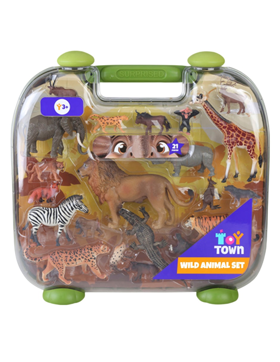 Set figuras de animales salvajes