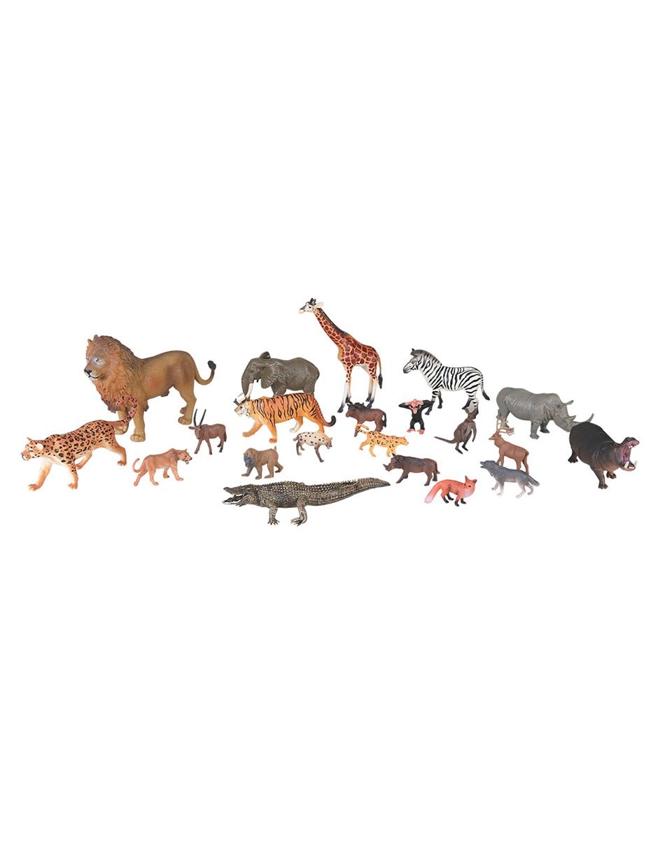 Set figuras de animales salvajes 4