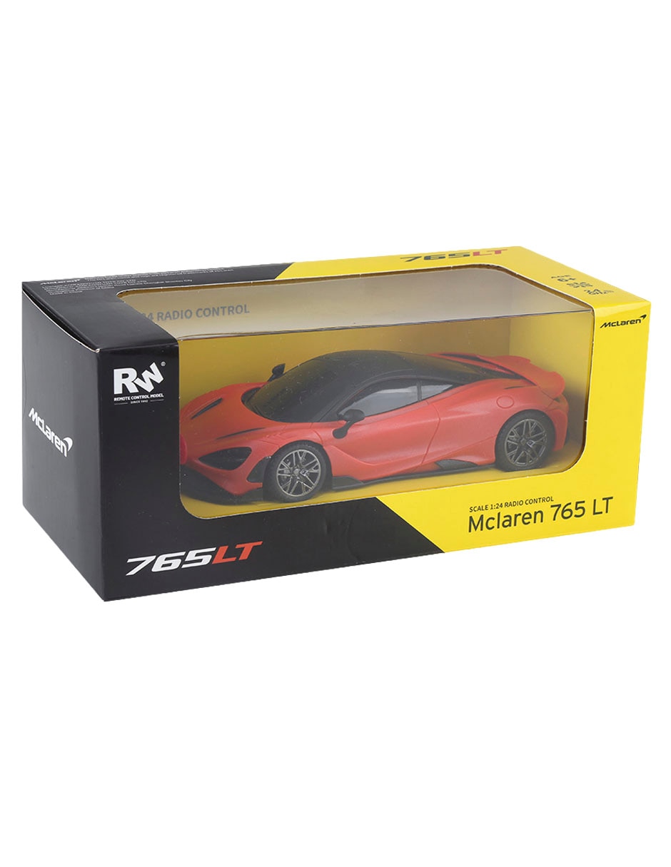 Vehículo de control remoto mc laren 765 lt 4
