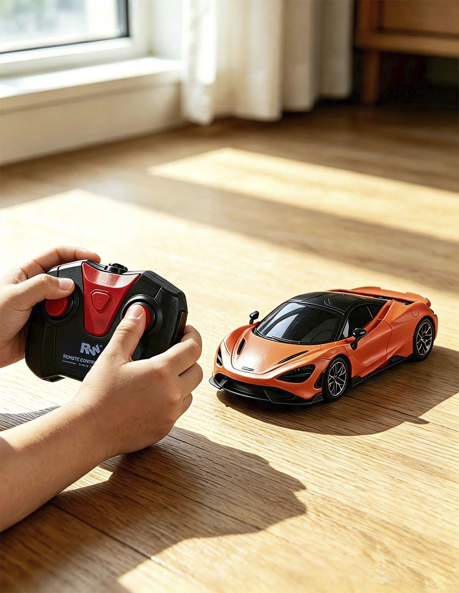 Vehículo de control remoto mc laren 765 lt 3