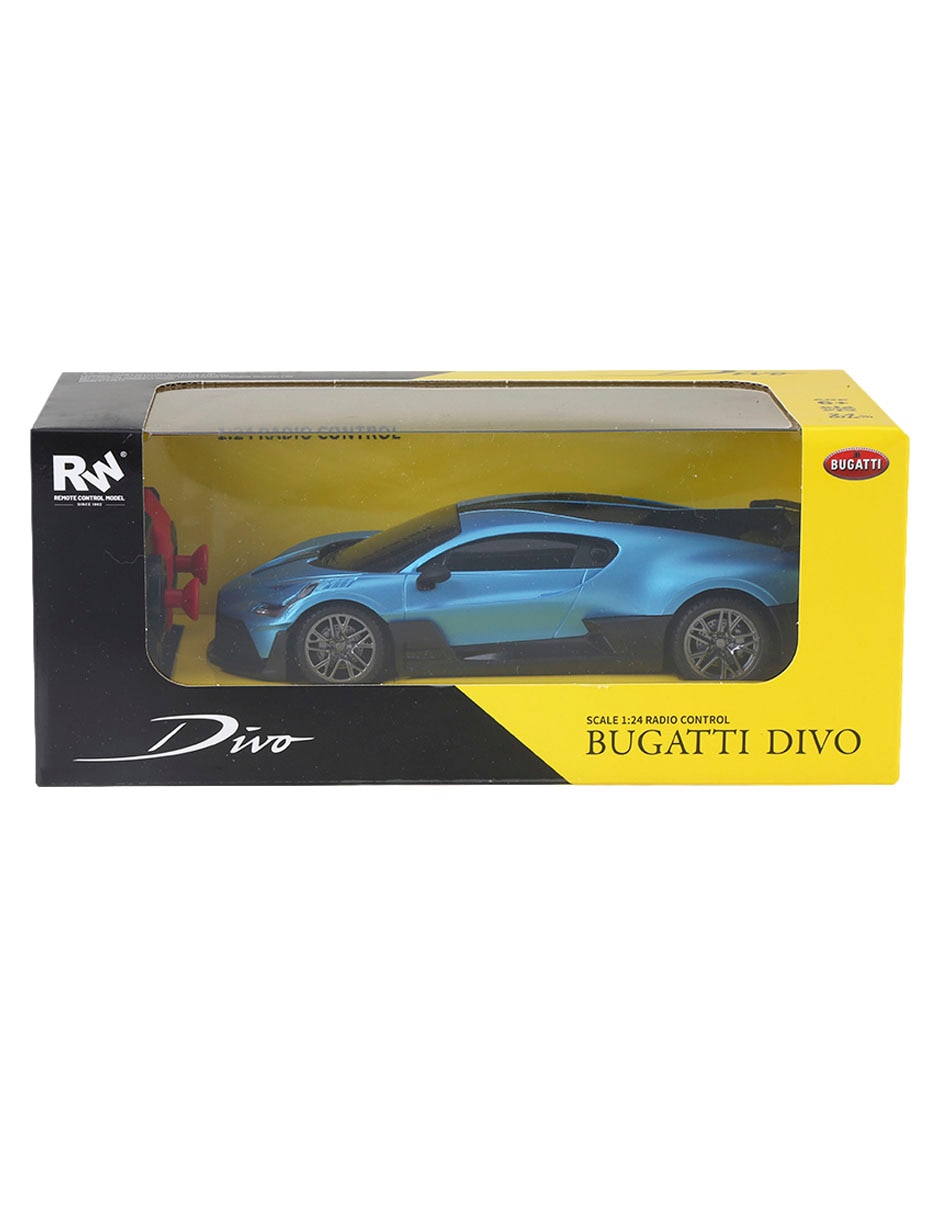 Vehículo de control remoto bugatti divo 4