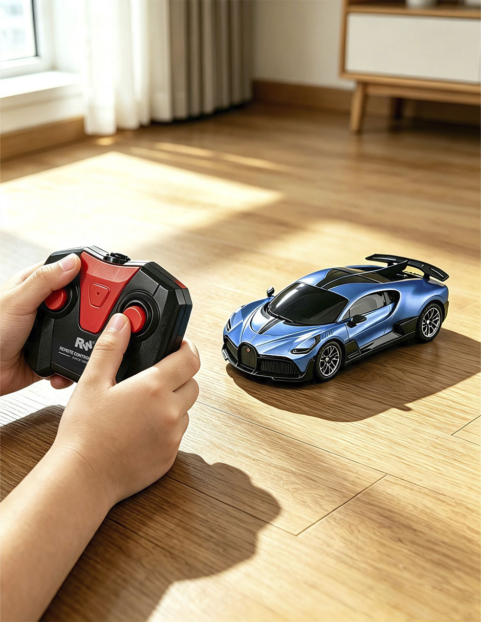 Vehículo de control remoto bugatti divo 3