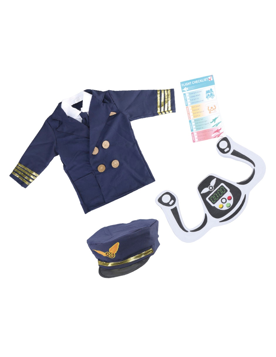 Set de ropa piloto juego de rol para niños Set de ropa piloto juego de rol para niños