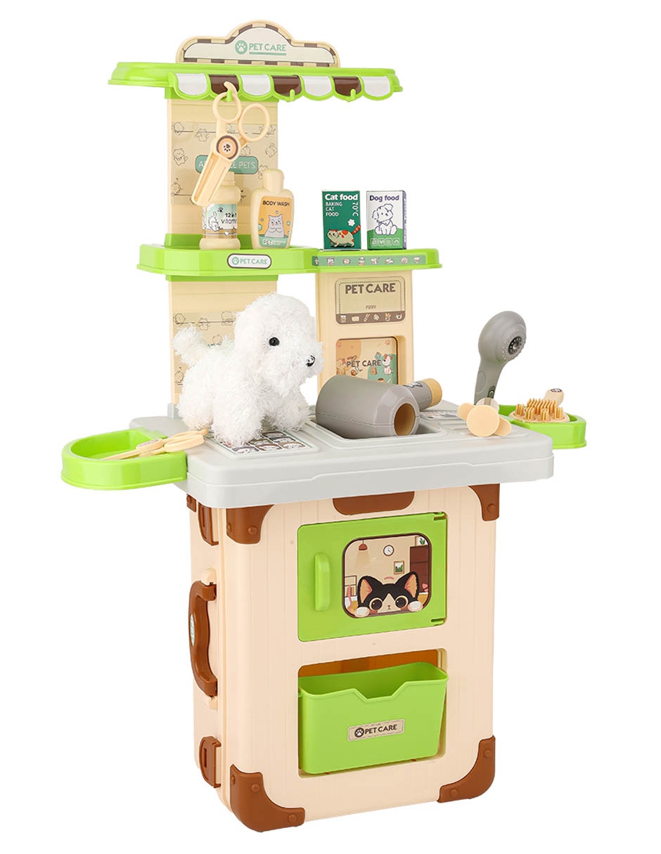 Suitcase pet care juego de rol para niños 5