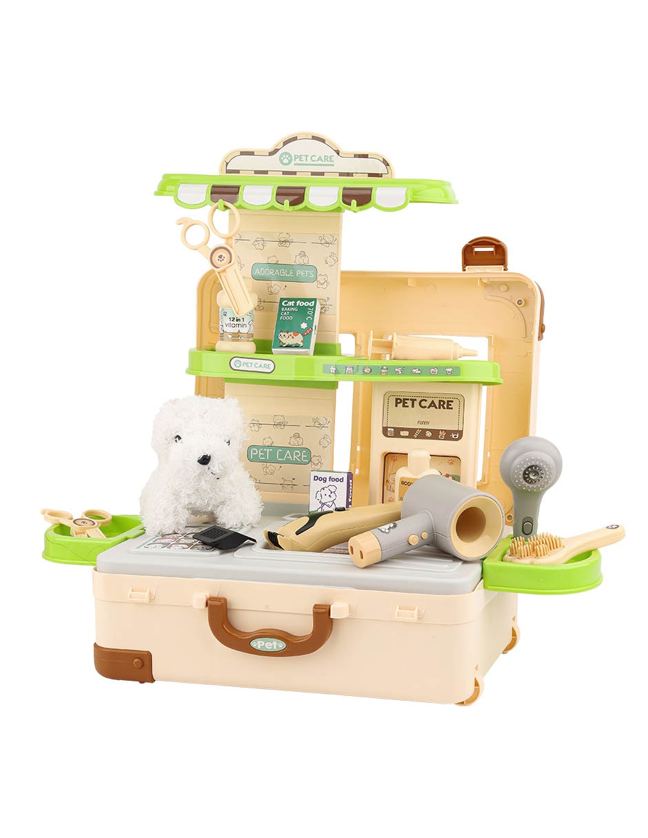 Suitcase pet care juego de rol para niños 2