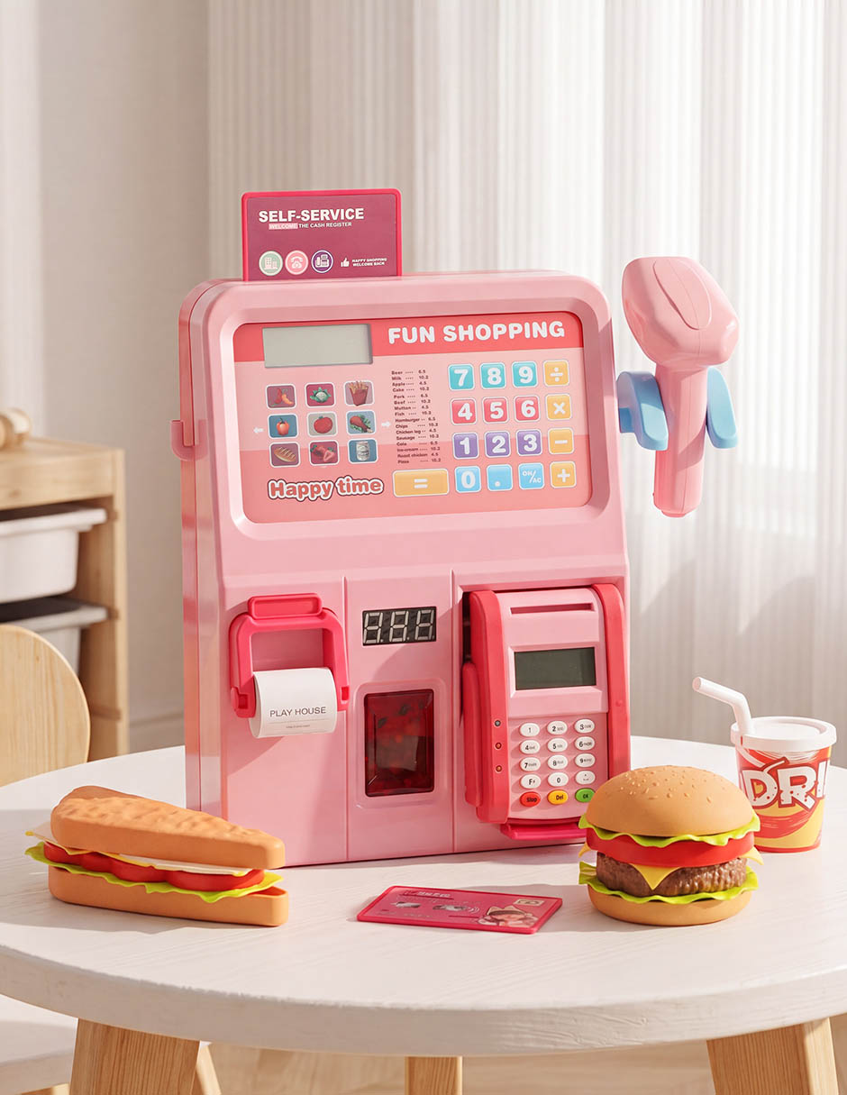 Shopping cash register juego de rol para niños 3