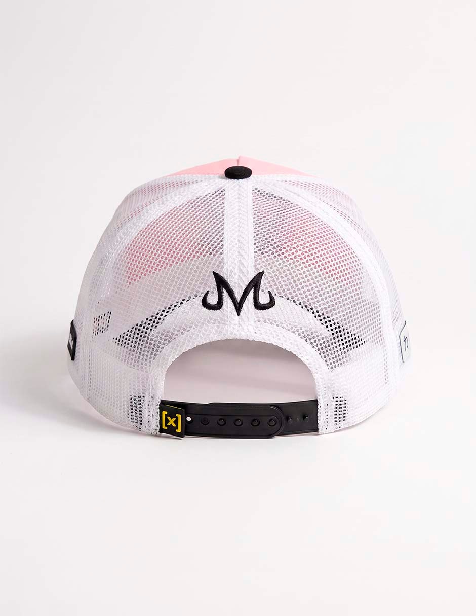 Gorra visera curva snapback casual majin buu para hombre