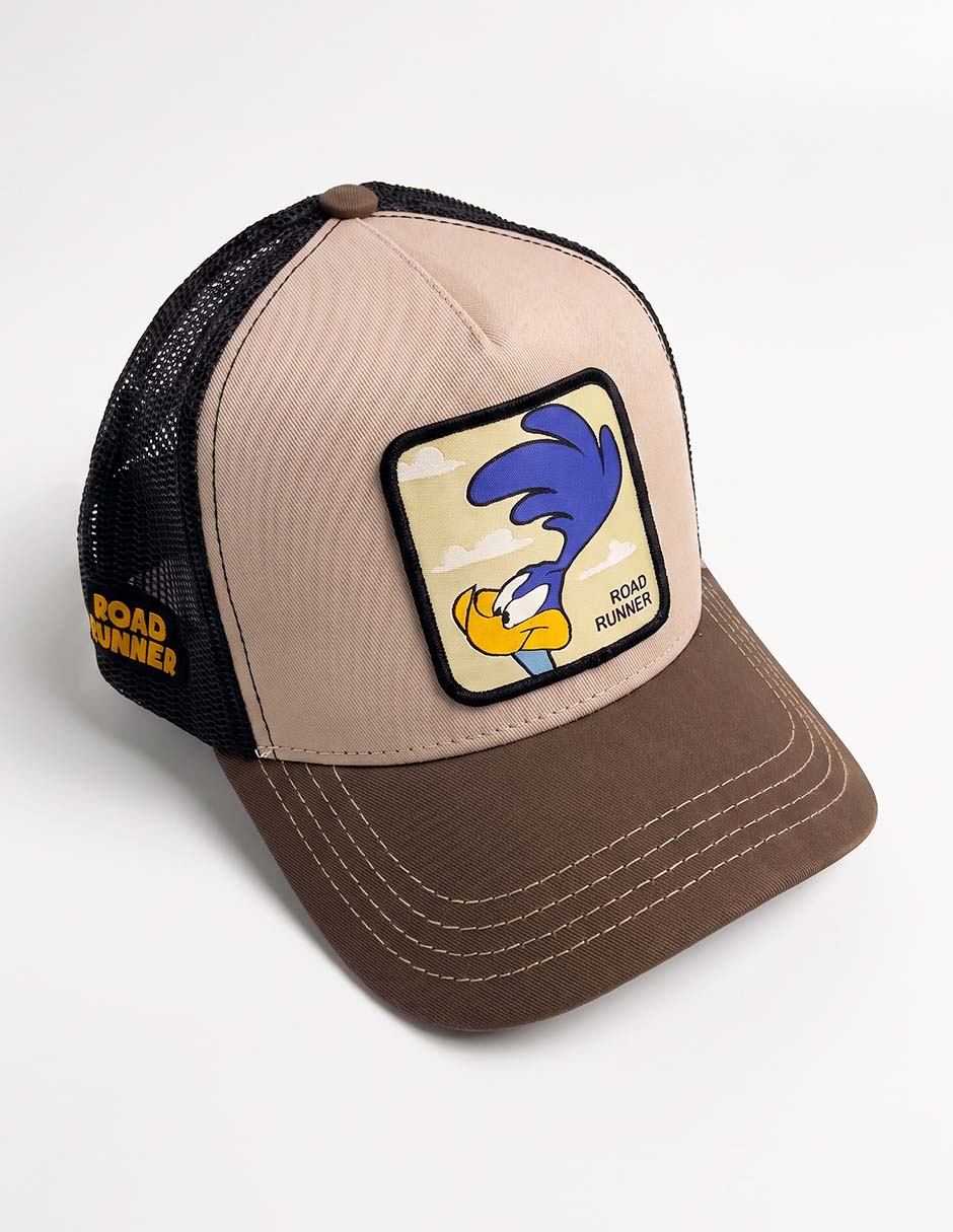 Gorra visera curva snapback casual Looney Tunes Road Runner para hombre Gorra visera curva snapback casual Looney Tunes Road Runner para hombre