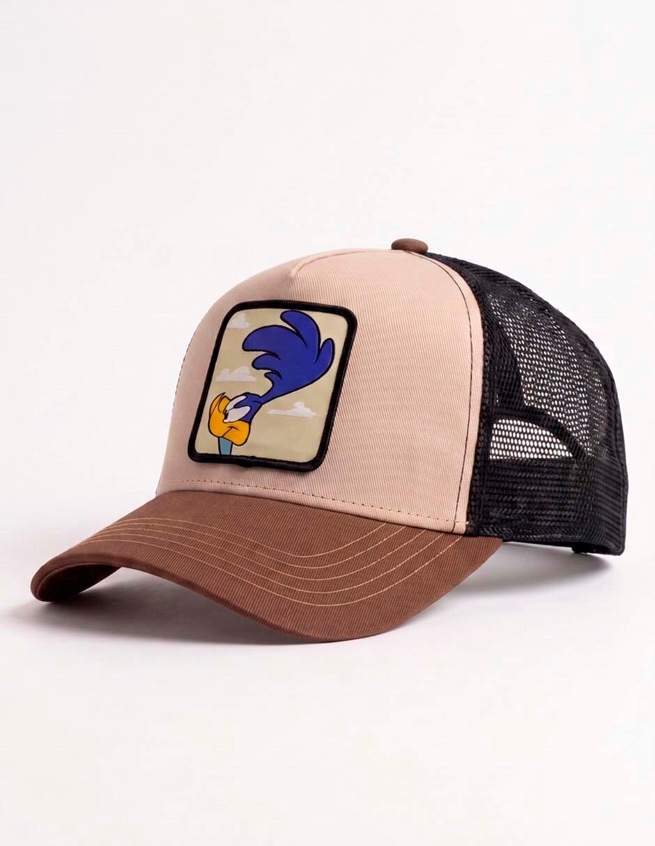 Gorra visera curva snapback casual Looney Tunes Road Runner para hombre 3