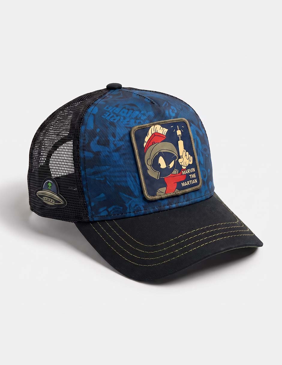 Gorra visera curva correa ajustable casual Looney Tunes Marvin El Marciano 1085 para hombre