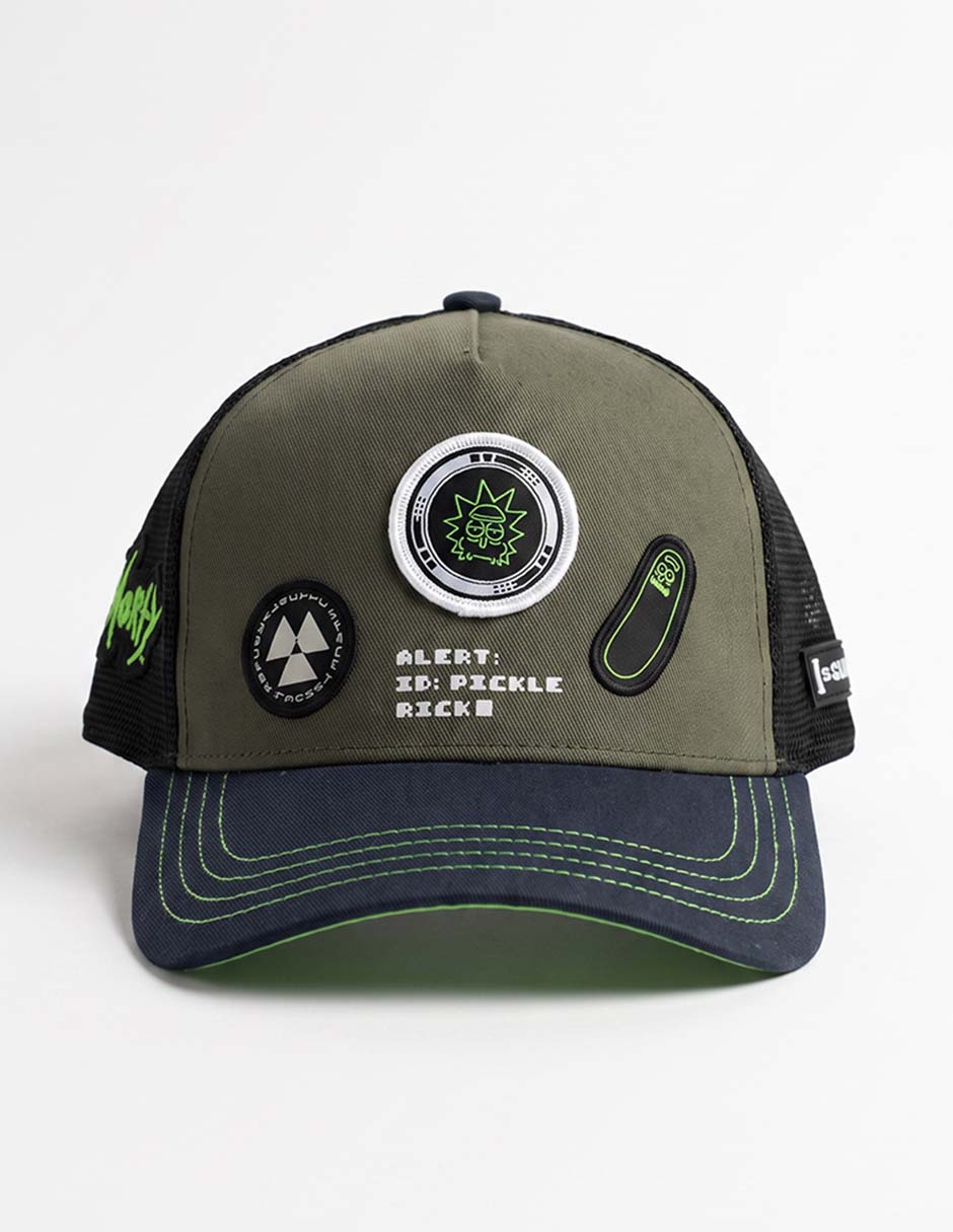Gorra visera curva snapback casual Rick And Marty para hombre