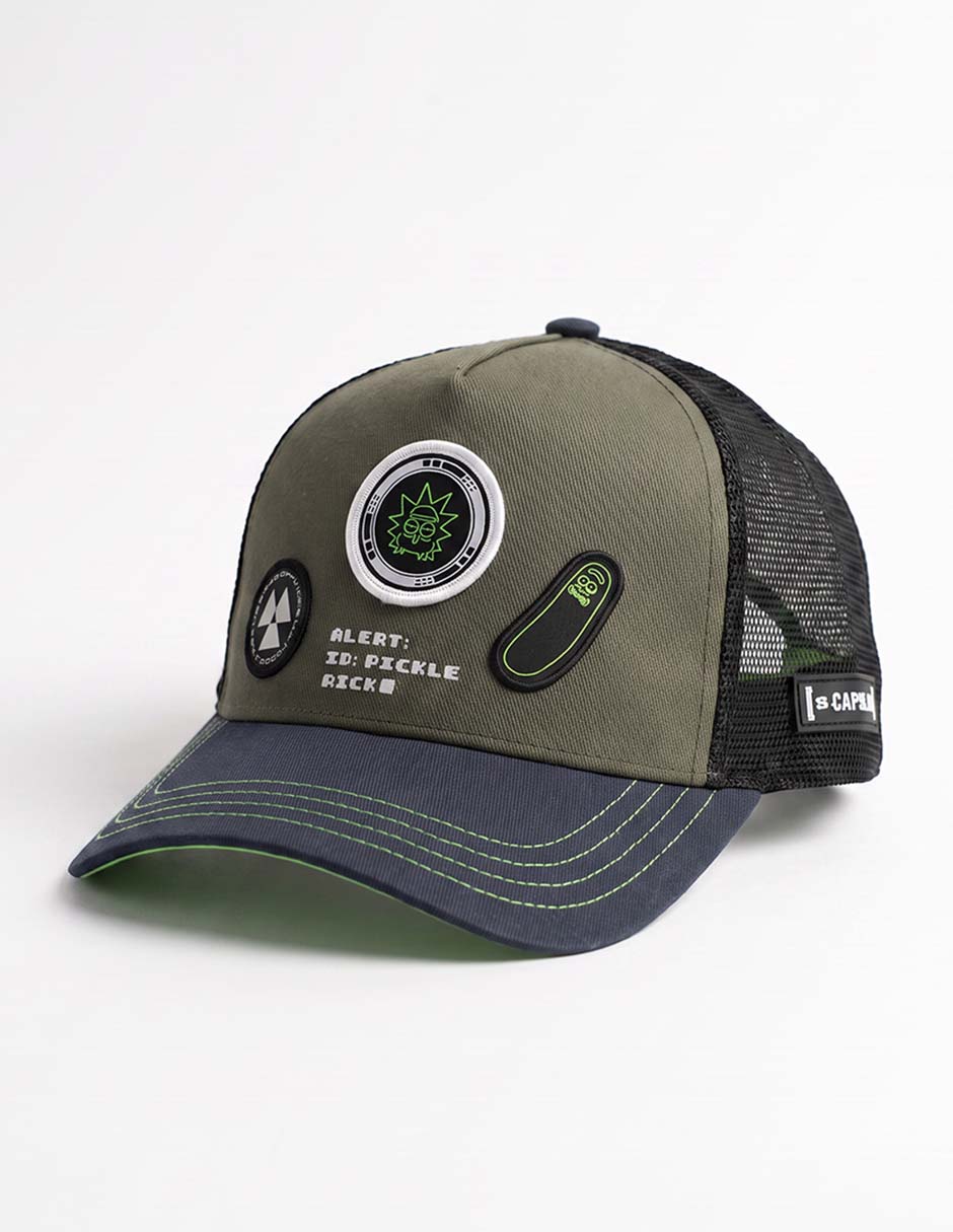 Gorra visera curva snapback casual Rick And Marty para hombre