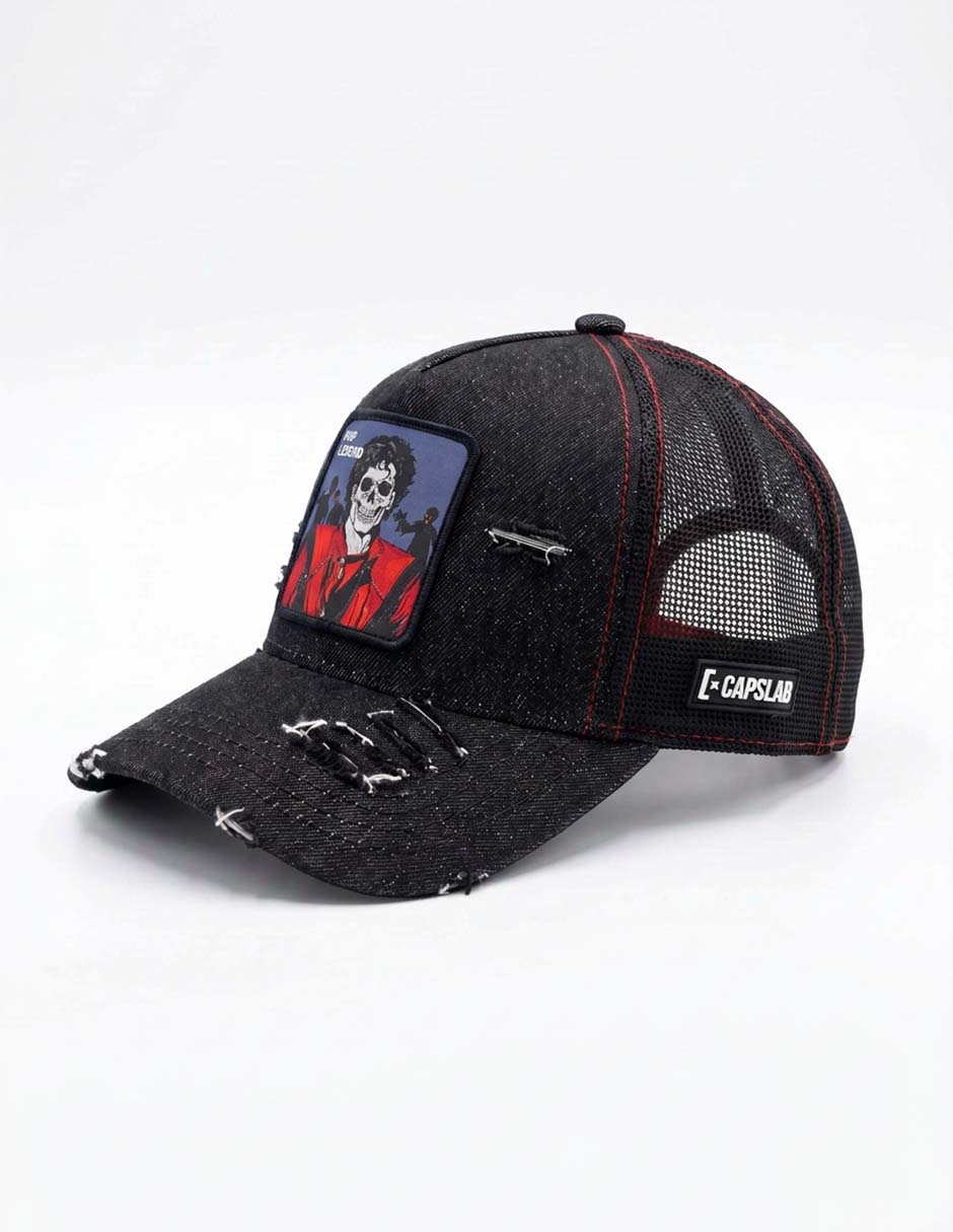 Gorra visera curva snapback casual Pop Legend para hombre 3