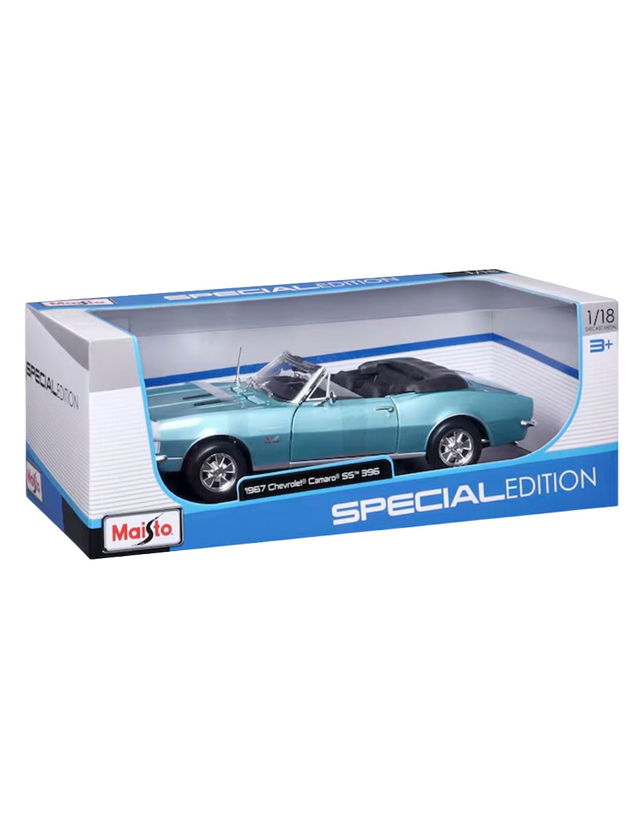 Vehículo a escala 1:18 1967 Chevrolet Camaro SS 396 Convertible