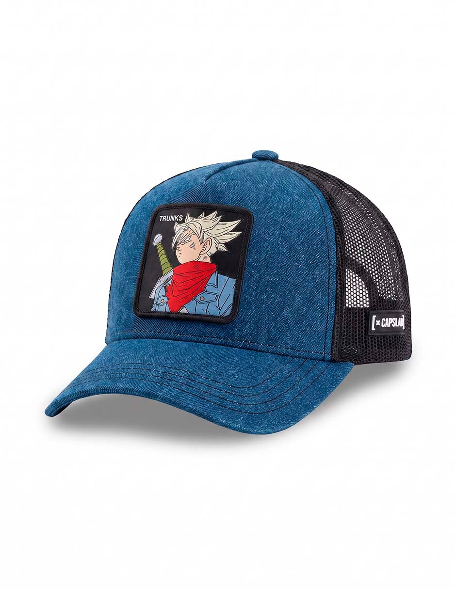 Gorra visera curva snapback casual Dragon Ball Super Trunks para hombre 3