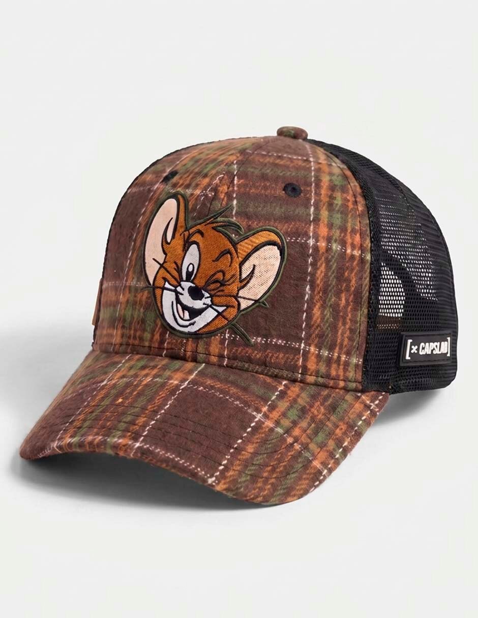 Gorra visera curva snapback casual Tom y Jerry para hombre 3