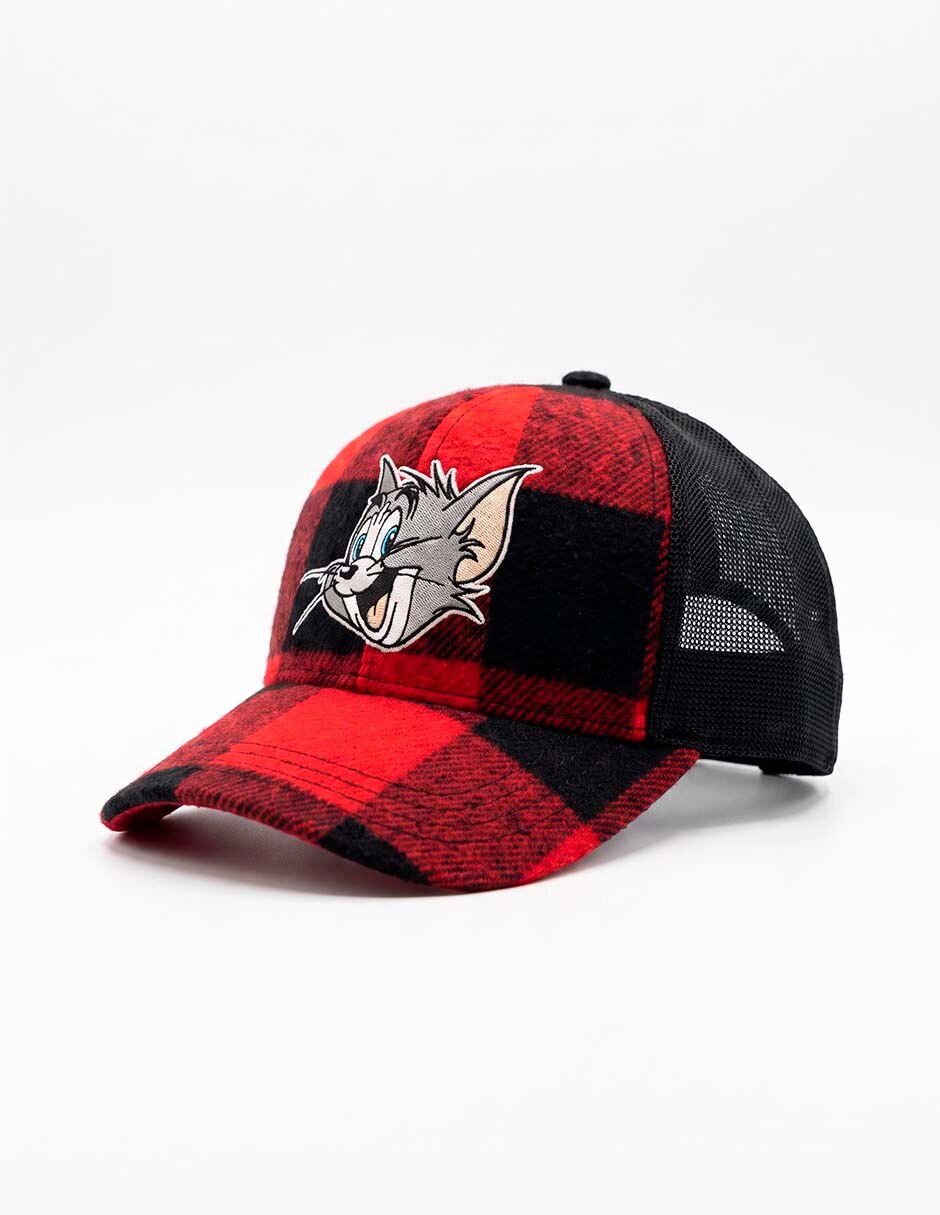 Gorra visera curva correa ajustable casual Tom y Jerry para hombre 3
