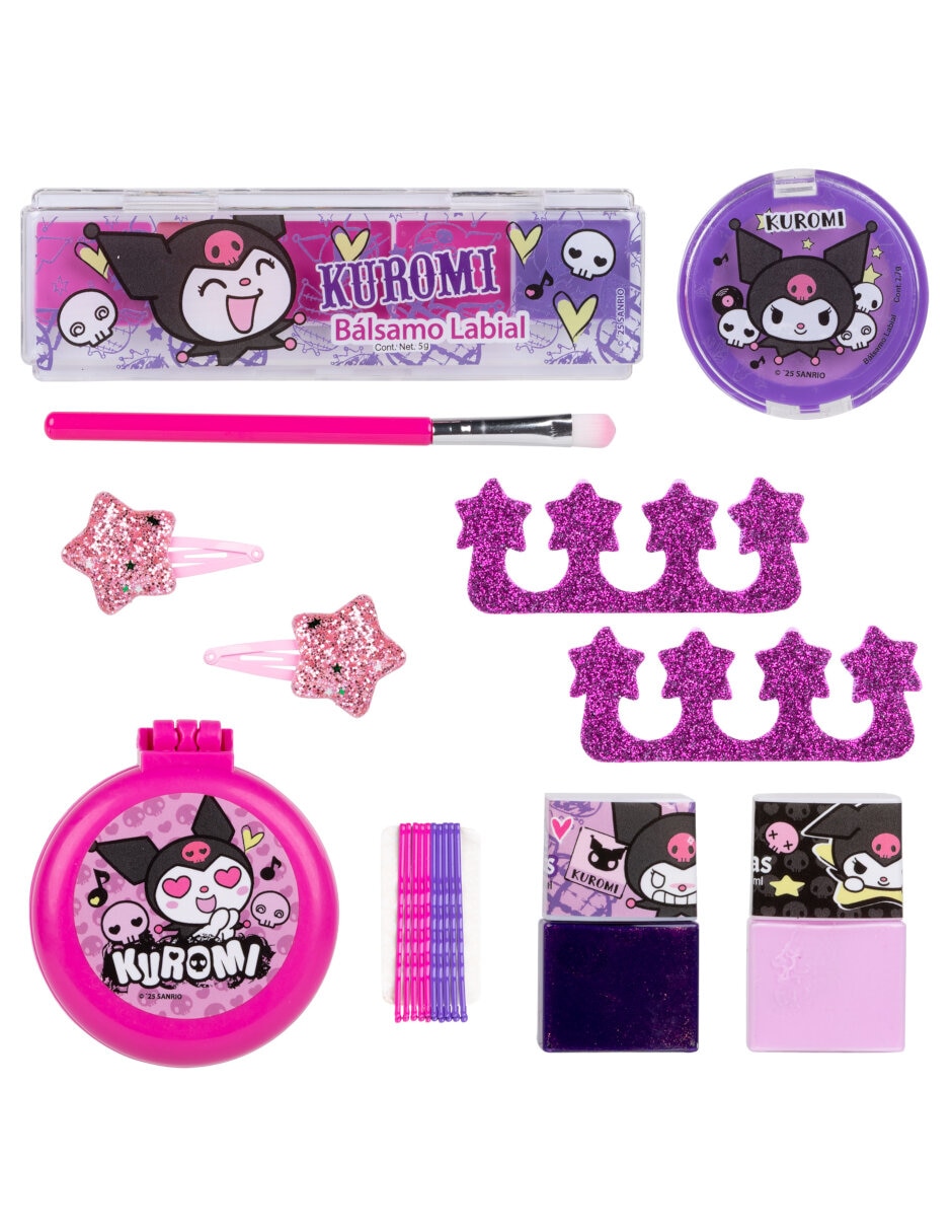 Set de maquillaje kuromi