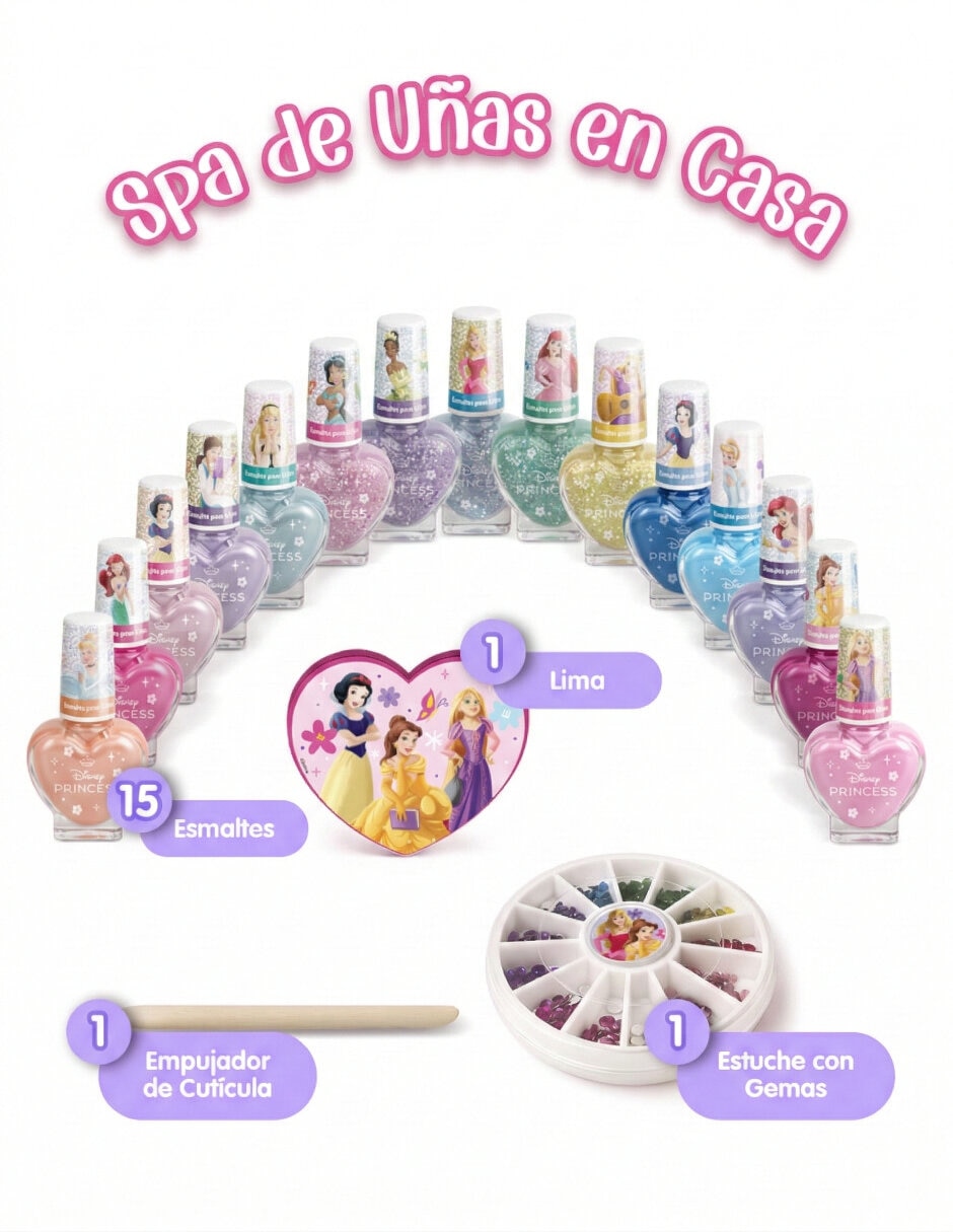 Set de maquillaje princesas