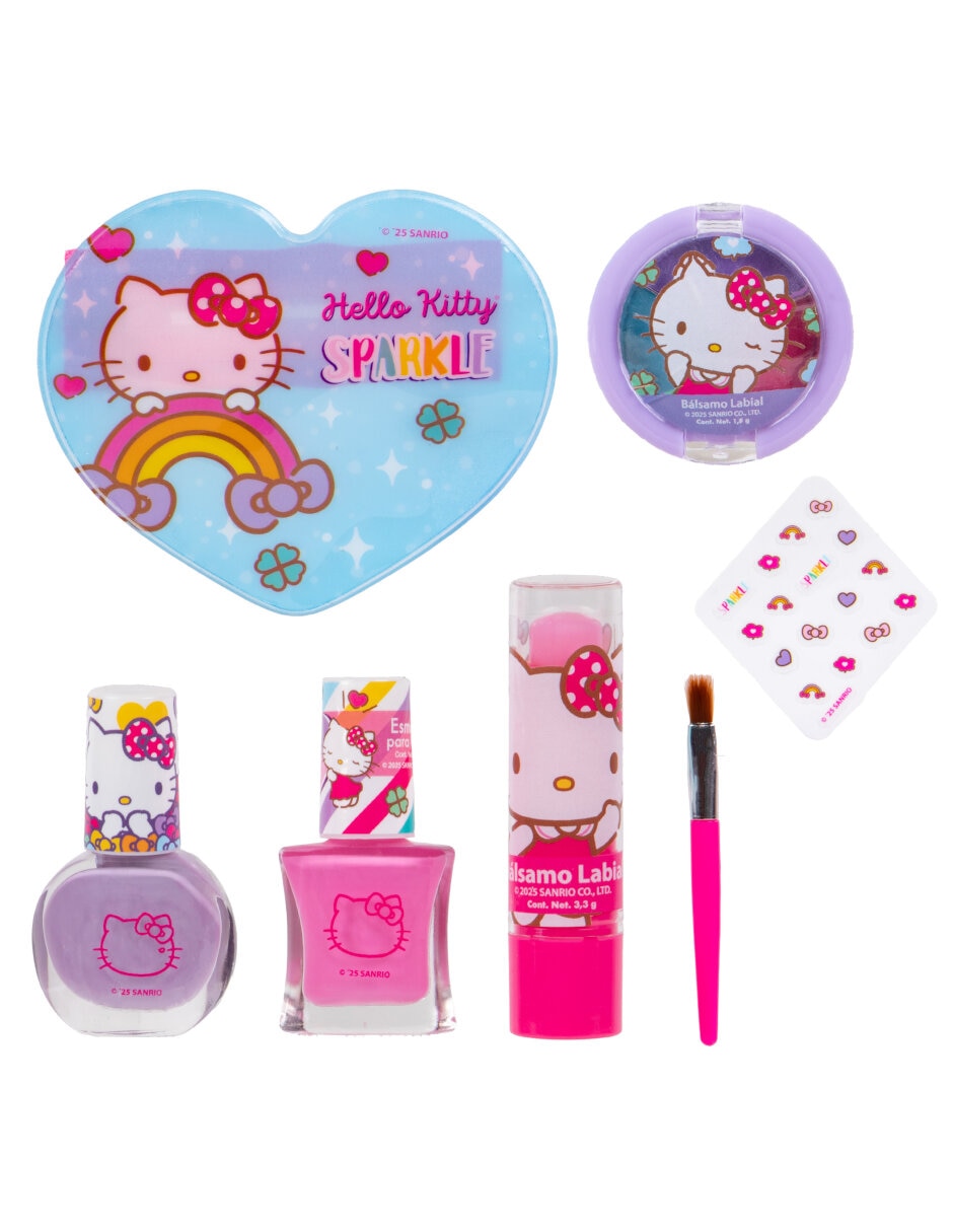 Set de maquillaje hello kitty