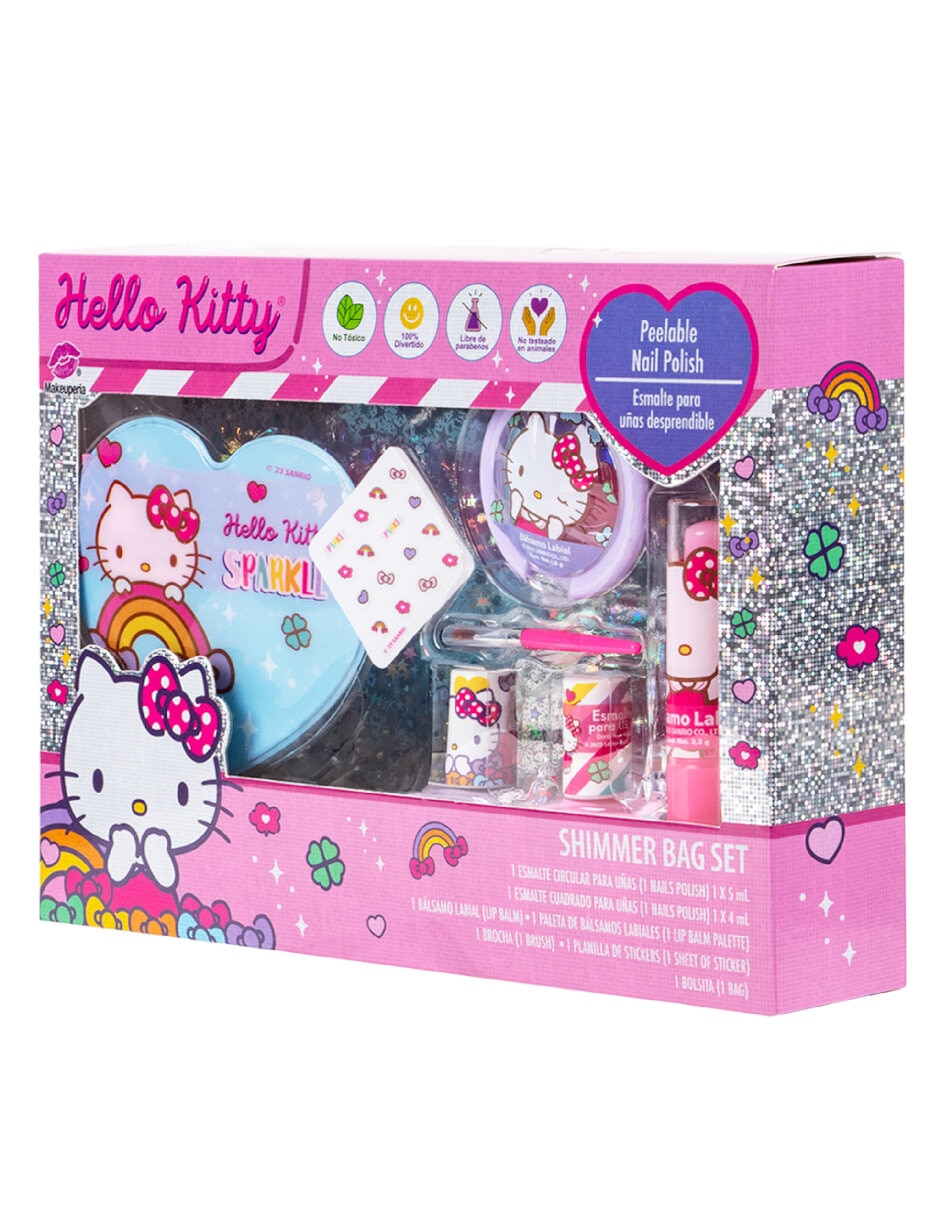 Set de maquillaje hello kitty