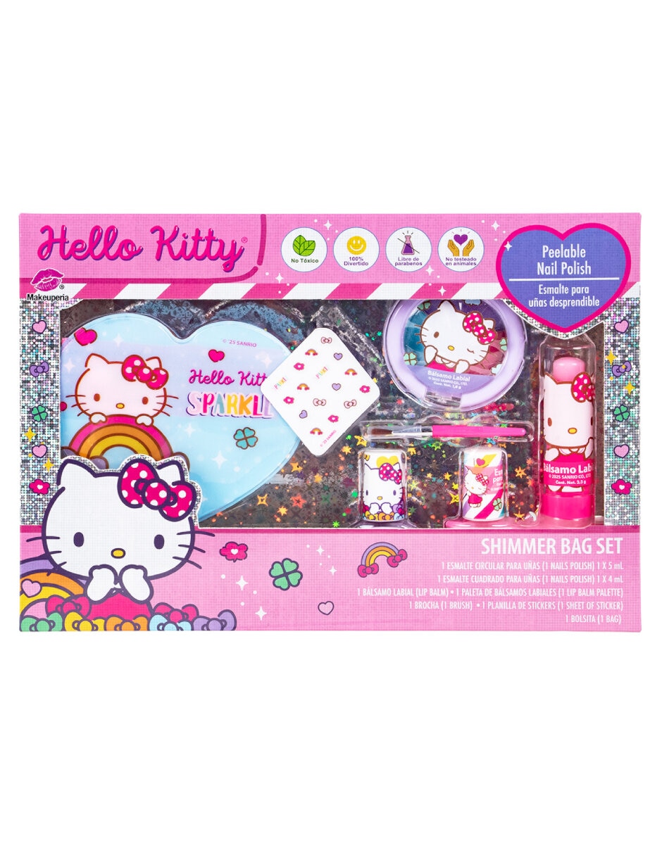 Set de maquillaje hello kitty
