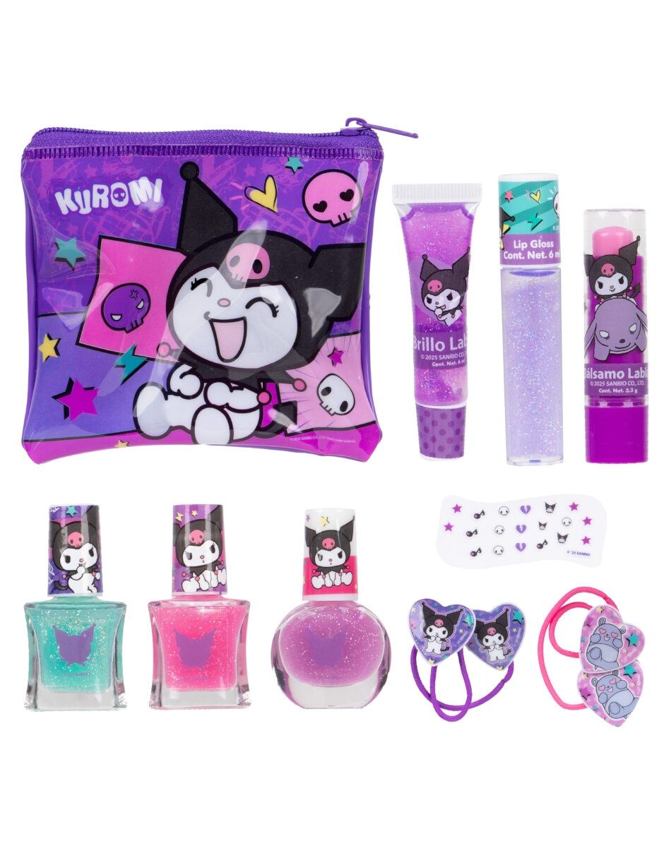 Set de maquillaje kuromi