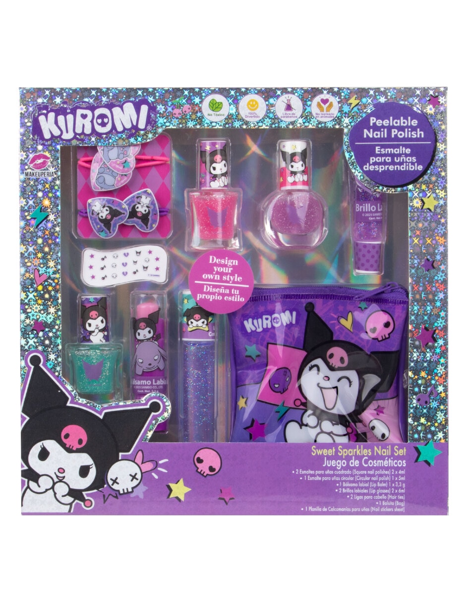 Set de maquillaje kuromi