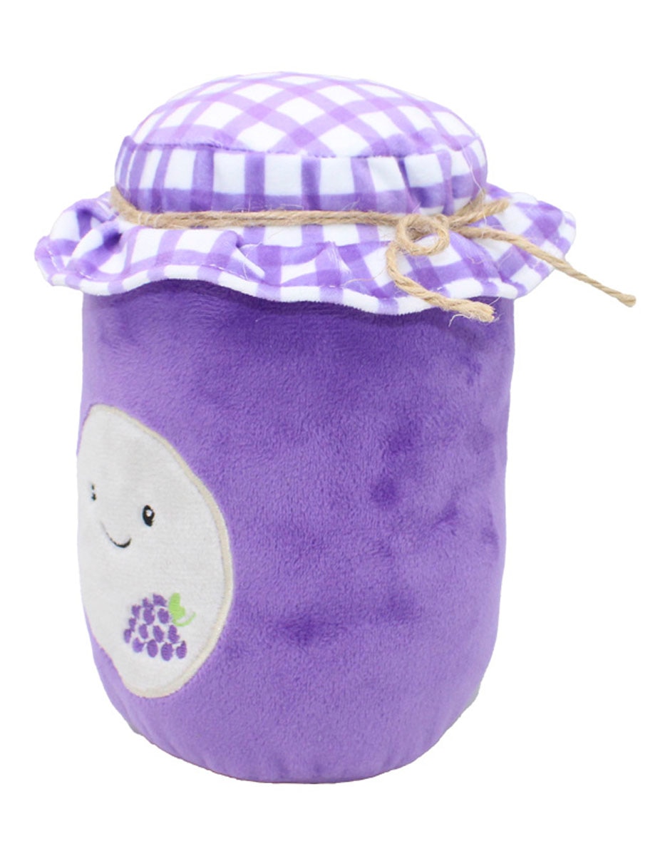 Peluche de frasco mermelada de uva de 19 cm 5