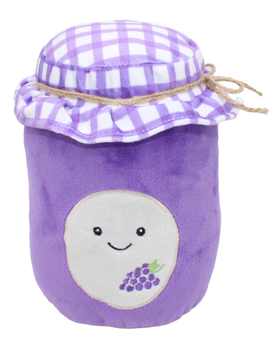 Peluche de frasco mermelada de uva de 19 cm 4