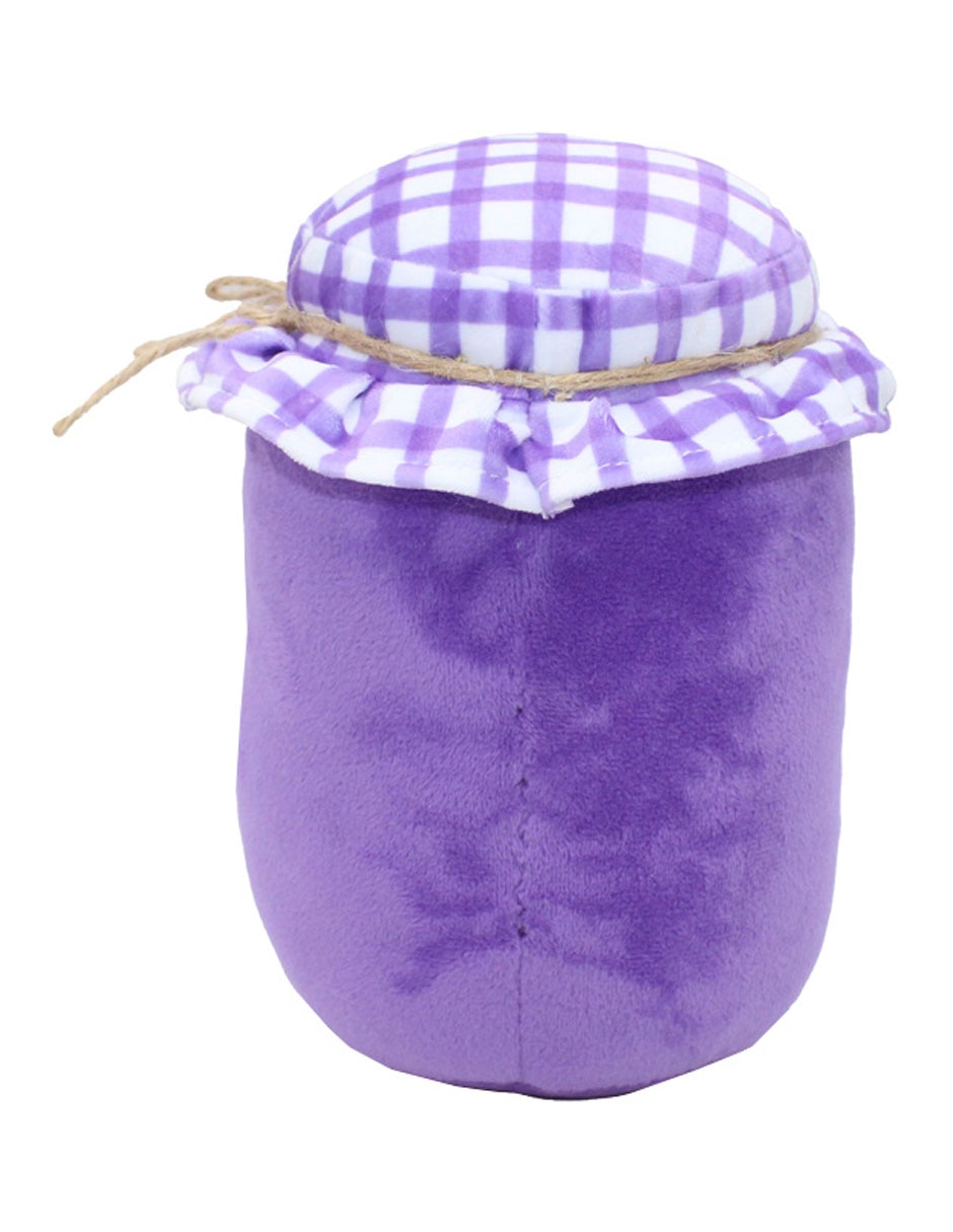 Peluche de frasco mermelada de uva de 19 cm 3