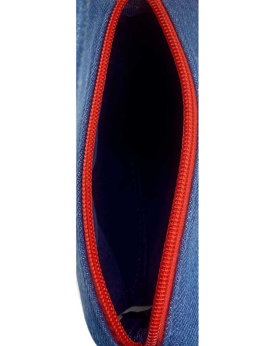 Bolsa crossbody pv de mezclilla niña 2