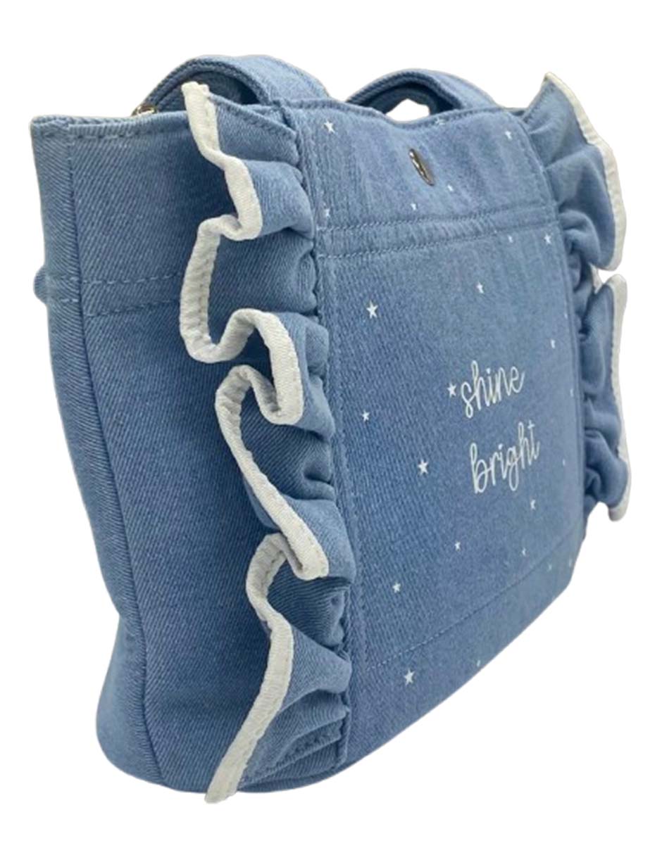 Bolsa tote pv de mezclilla mujer 2