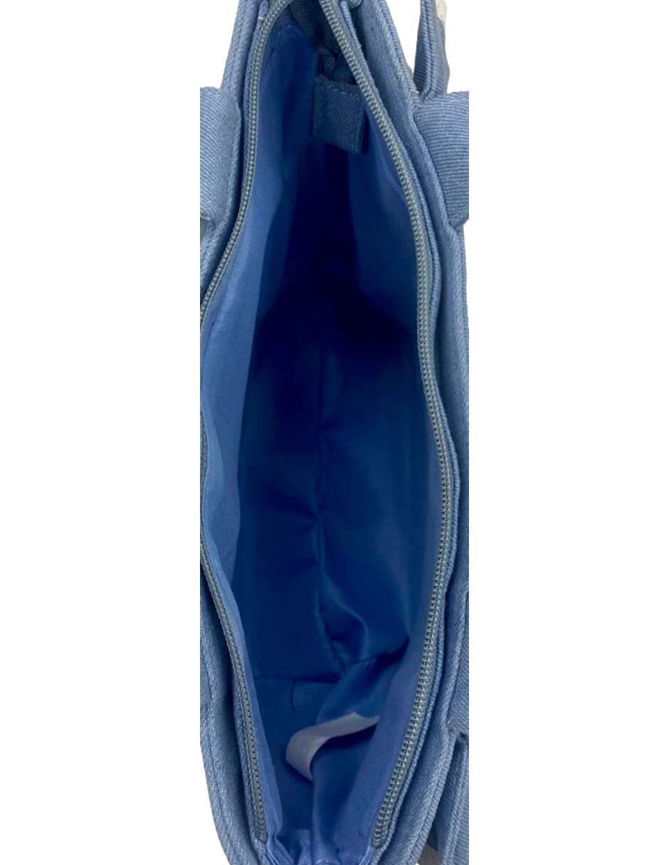 Bolsa tote pv de mezclilla mujer 3