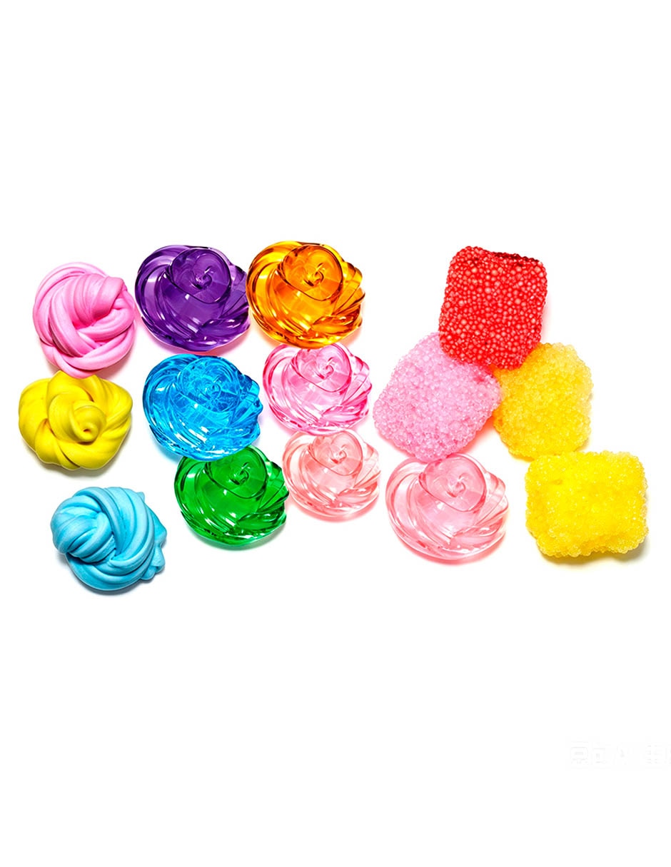 Colour dough and slime play set 4
