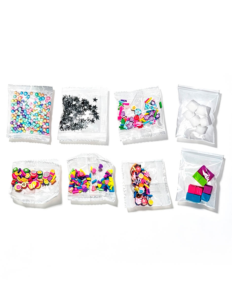 Colour dough and slime play set 6