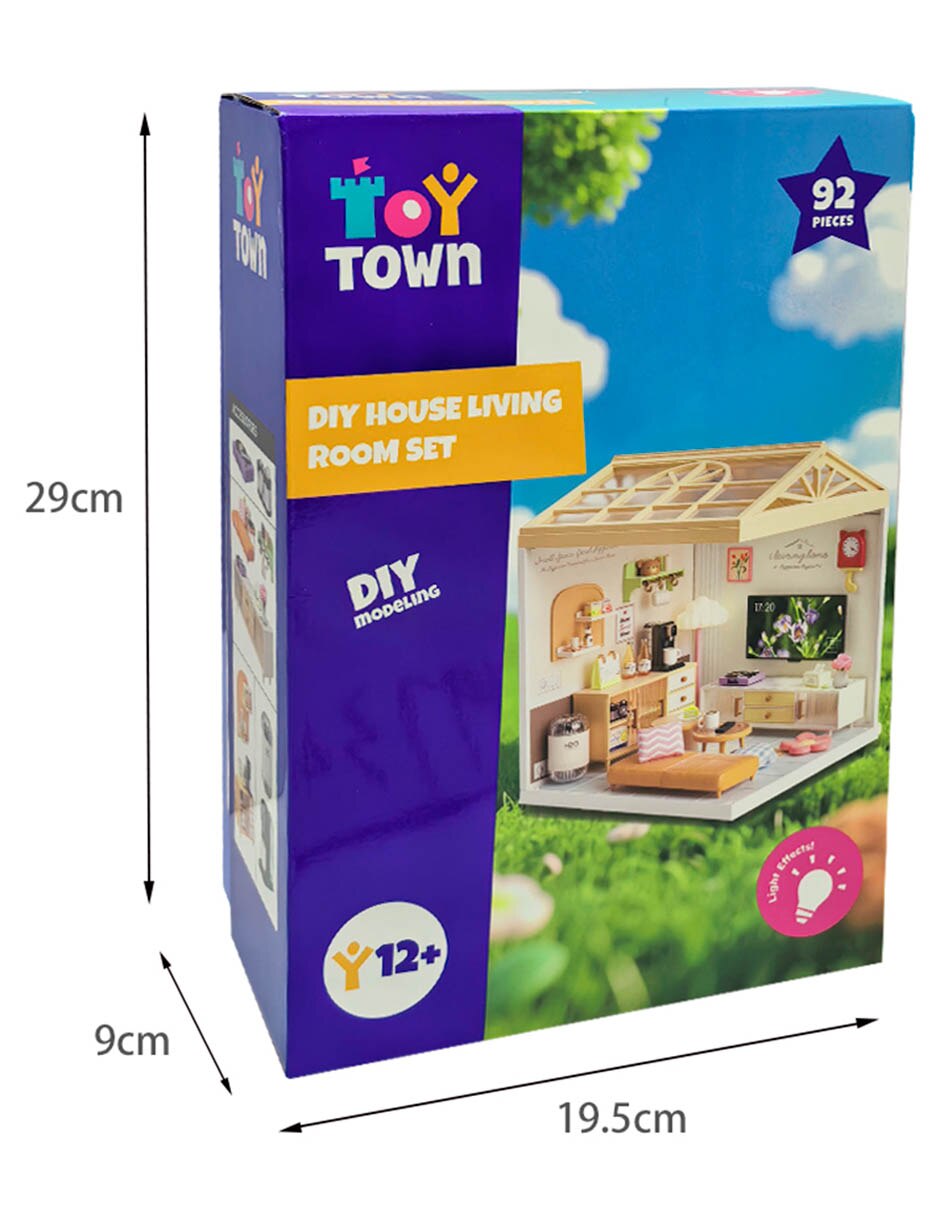 Kit de manualidades diy house living room 6