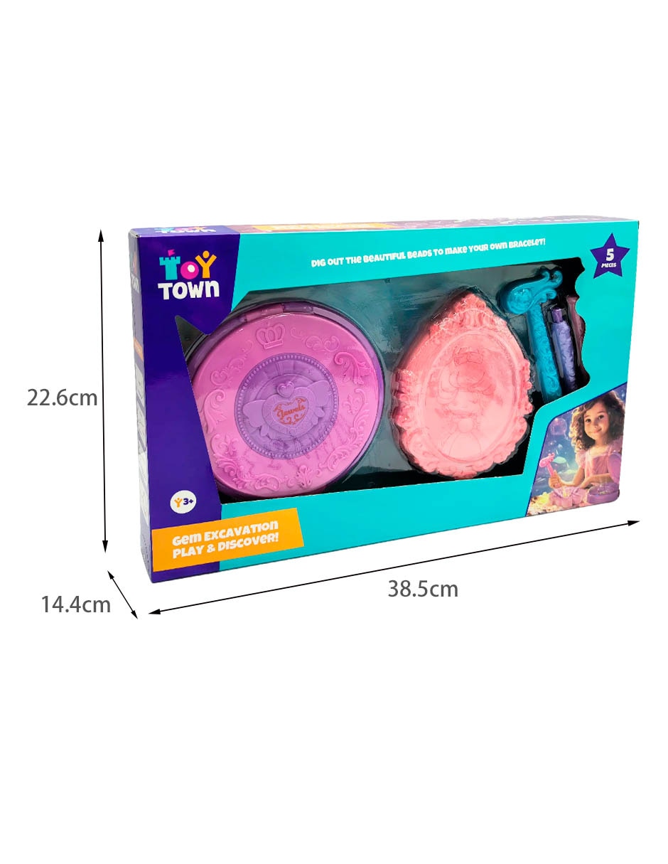 Kit de manualidades excavación de gemas: crea tu propio brazalete 2