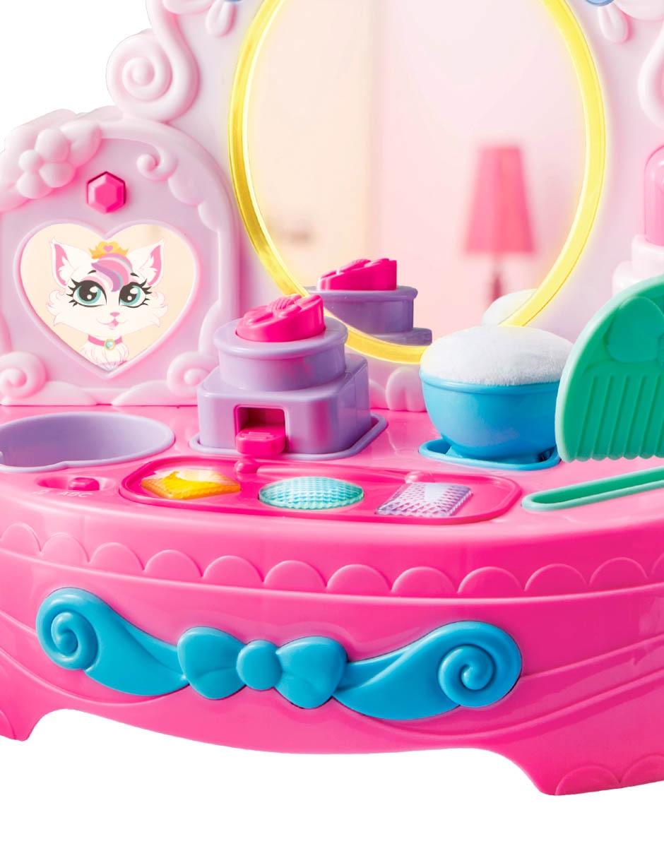 Set de tocador de juguete luxury vanity juego de rol para niños 5